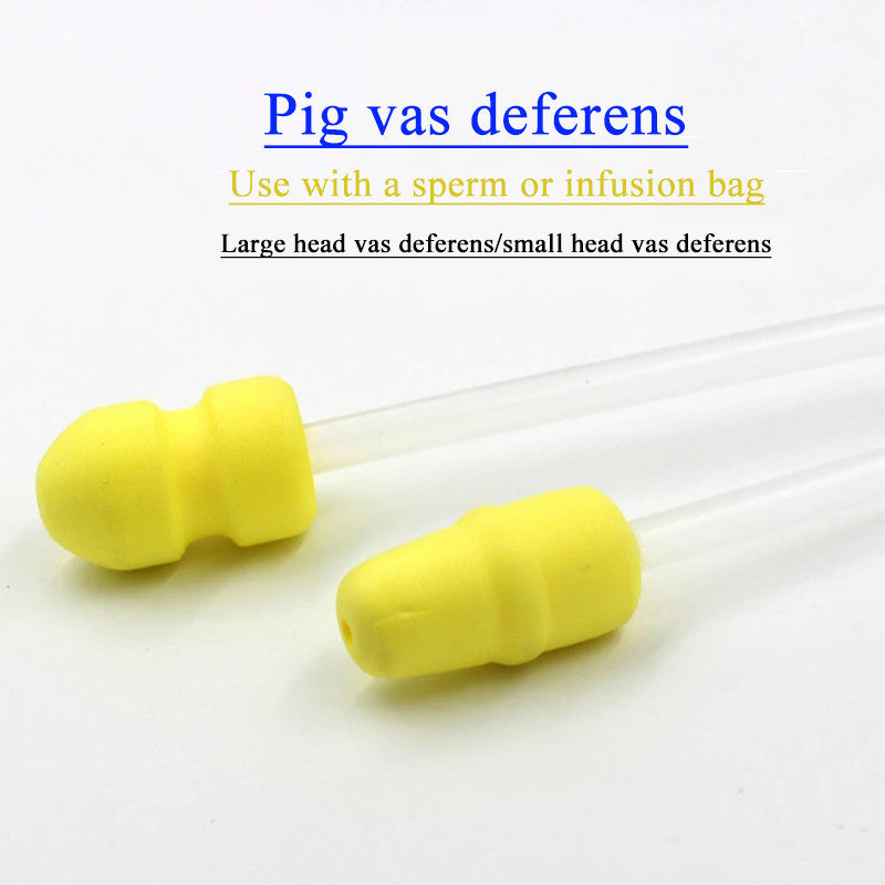 10 pcs Pig Semen Catheter