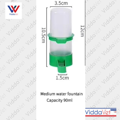 Hanging Waterer and Bird Feeder