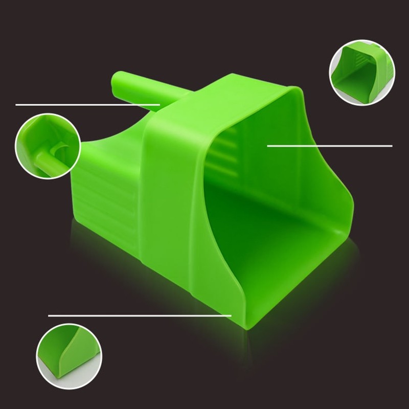 Plastic and Stainless Heavy Duty Feed Scoop