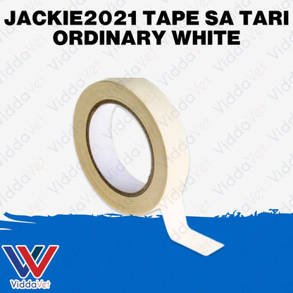 Jackie 2021 Tape Sa Tari Ordinary White