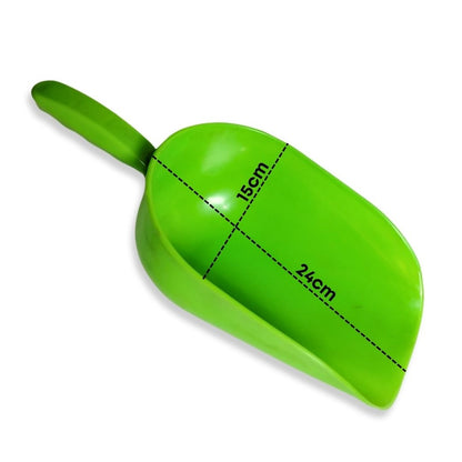Plastic and Stainless Heavy Duty Feed Scoop