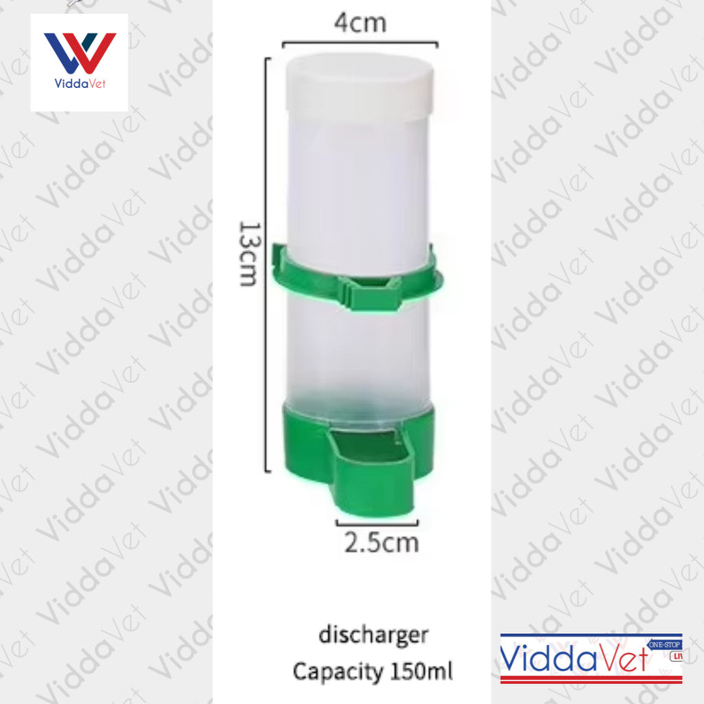 Hanging Waterer and Bird Feeder