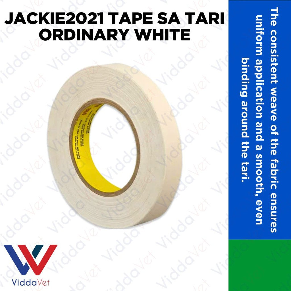 Jackie 2021 Tape Sa Tari Ordinary White