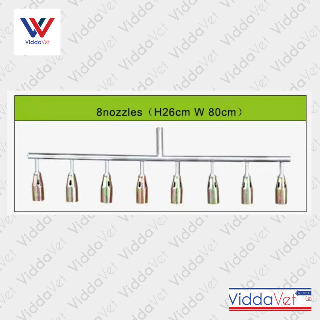 4-head / 6-head / 8-head Blow Torch for Farm Disinfection
