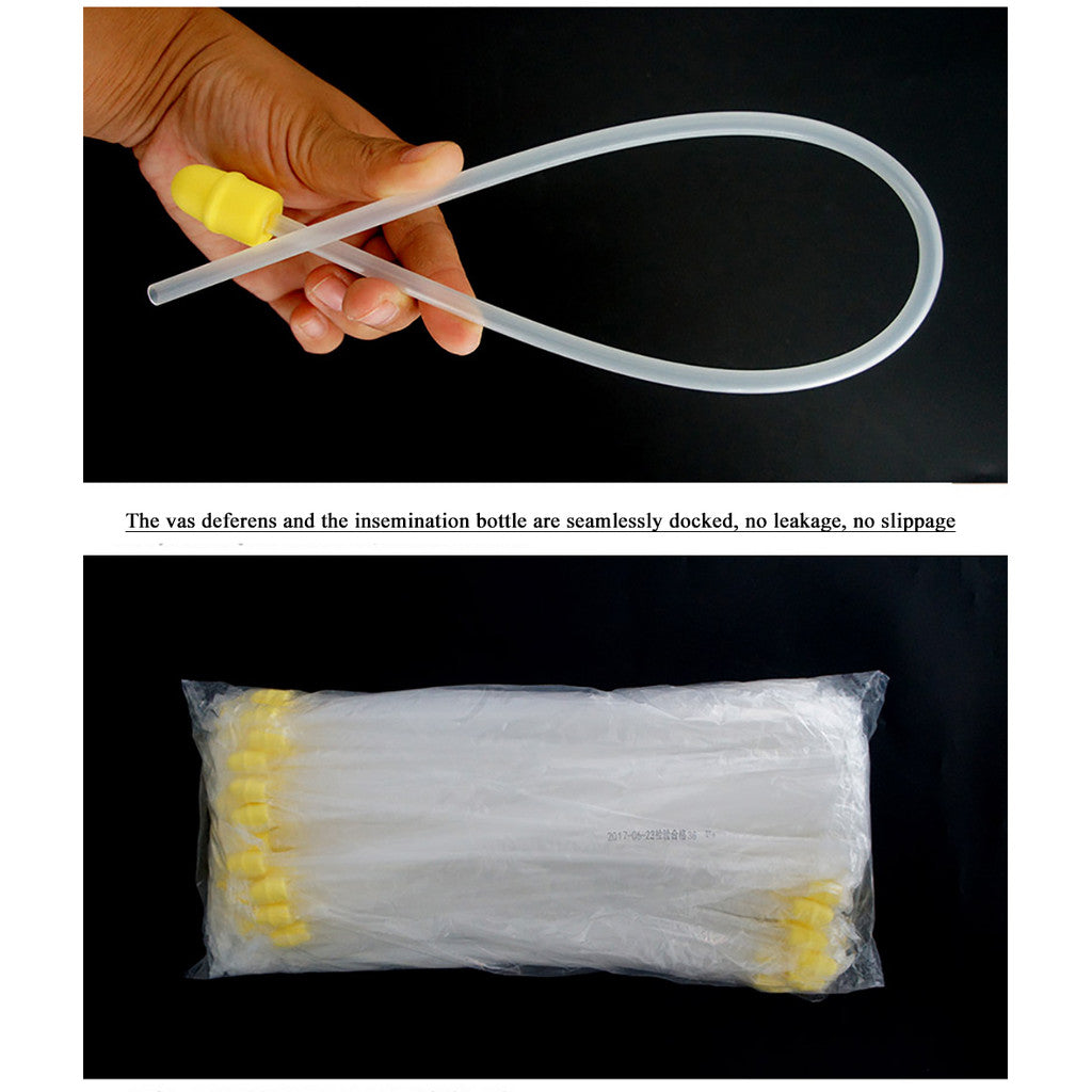 10 pcs Pig Semen Catheter