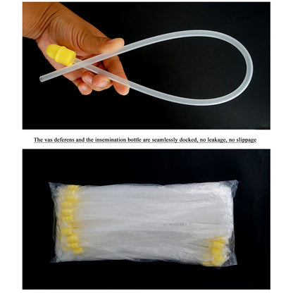 10 pcs Pig Semen Catheter