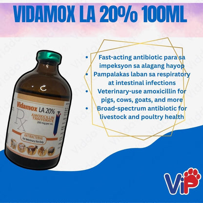 Vidamox LA 20% 100ml