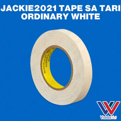 Jackie 2021 Tape Sa Tari Ordinary White