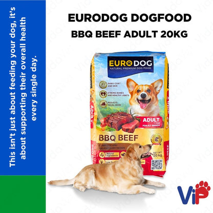 Euro Dog BBQ Beef Adult Dog Food 20kg