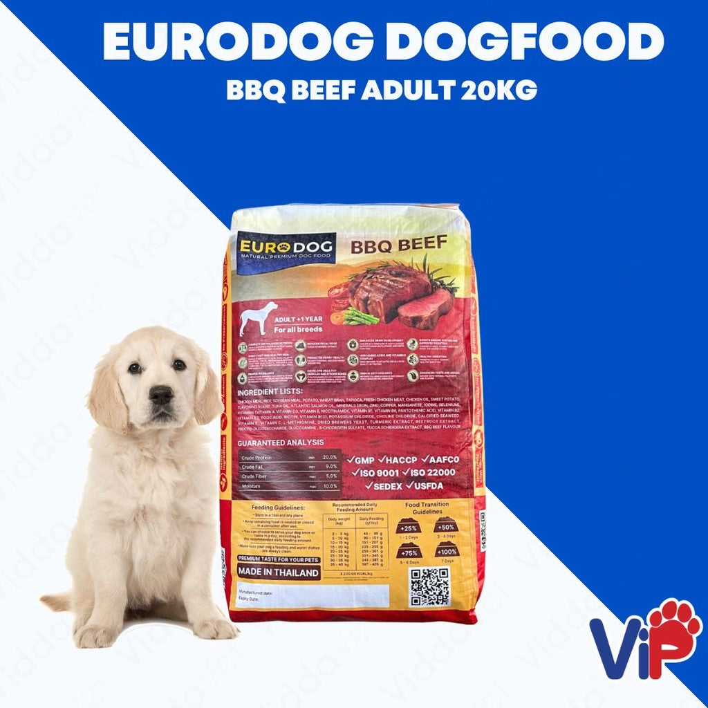 Euro Dog BBQ Beef Adult Dog Food 20kg