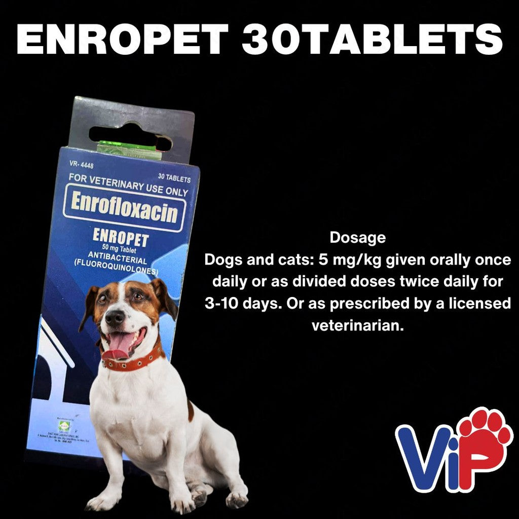 Enropet Enrofloxacin 30 tablets