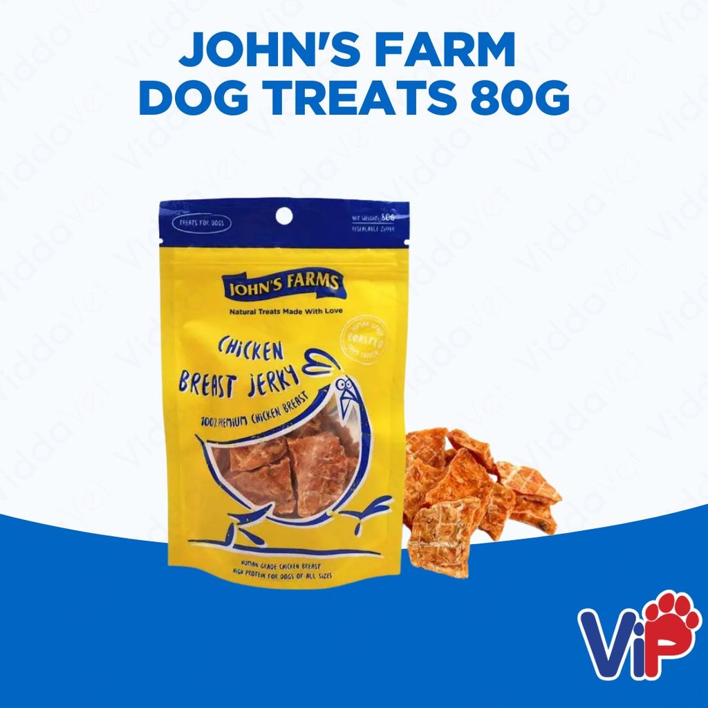 John's Farms Dog Treats Random Flavor 80g