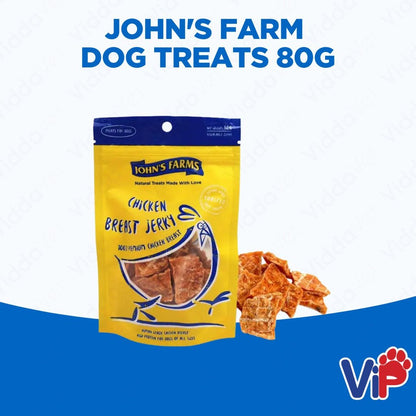 John's Farms Dog Treats Random Flavor 80g
