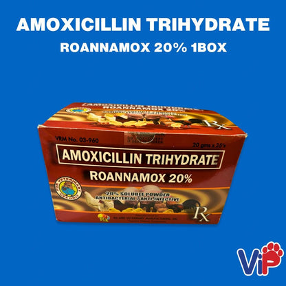 Roannamox 20% Amox Trihydrate (1 Box)