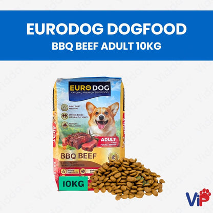Euro Dog BBQ Beef Adult Dog Food 10kg