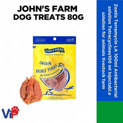 John's Farms Dog Treats Random Flavor 80g