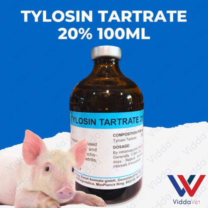 Tylosin Tartrate 20% 100ml