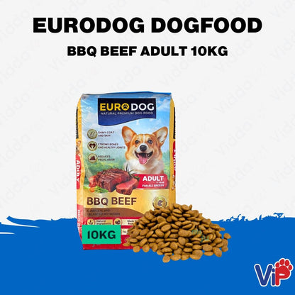 Euro Dog BBQ Beef Adult Dog Food 10kg