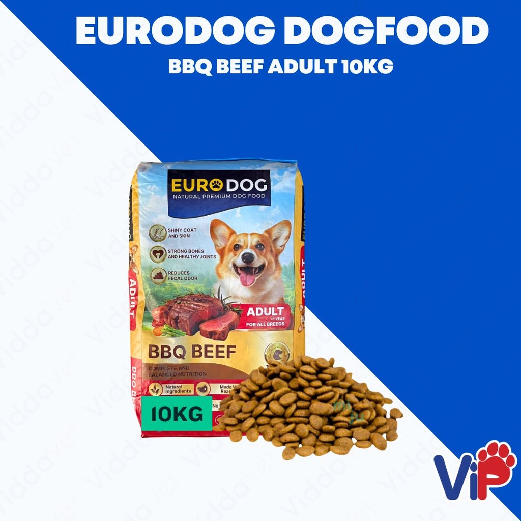 Euro Dog BBQ Beef Adult Dog Food 10kg