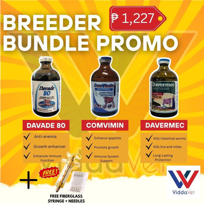 Breeder Bundle Davade + Davermec + Comvimin 100ml Set