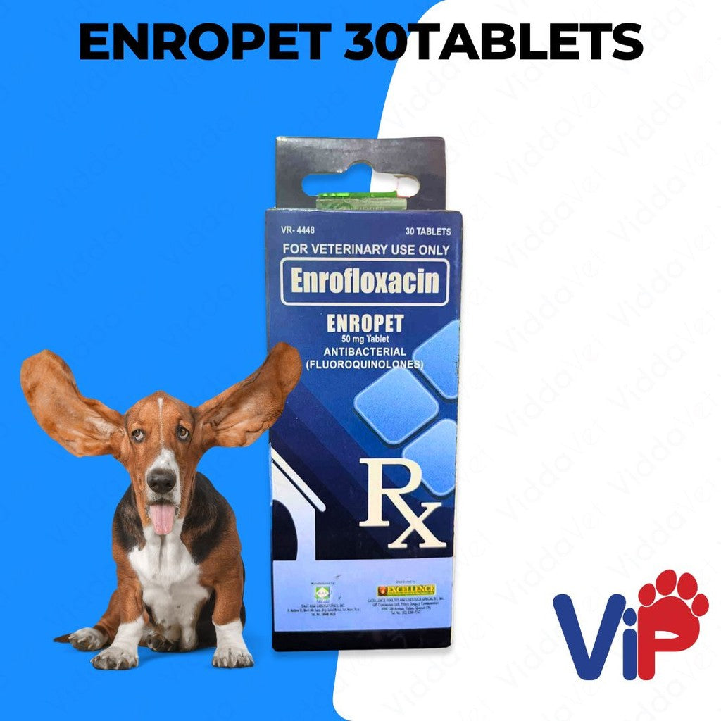 Enropet Enrofloxacin 30 tablets