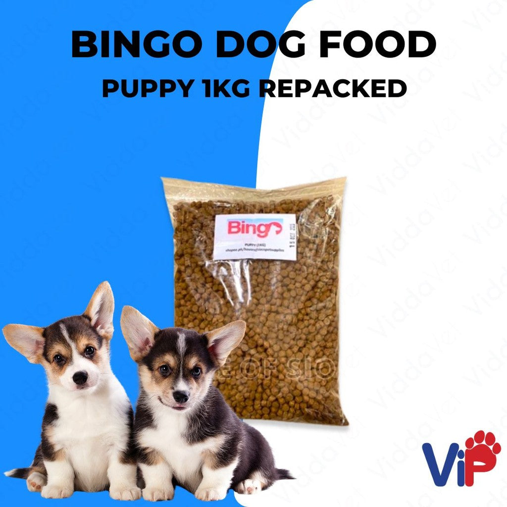 Bingo Dog food Puppy 1kg Repacked