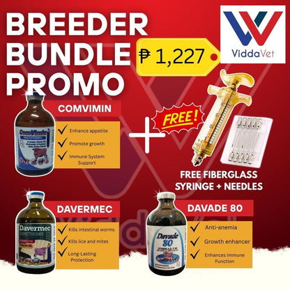 Breeder Bundle Davade + Davermec + Comvimin 100ml Set