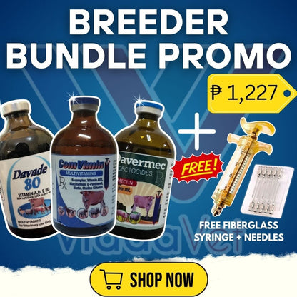 Breeder Bundle Davade + Davermec + Comvimin 100ml Set