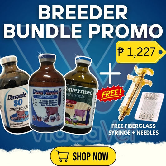 Breeder Bundle Davade + Davermec + Comvimin 100ml Set