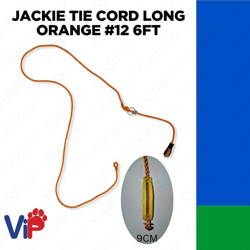 Jackie Tie Cord Long Orange