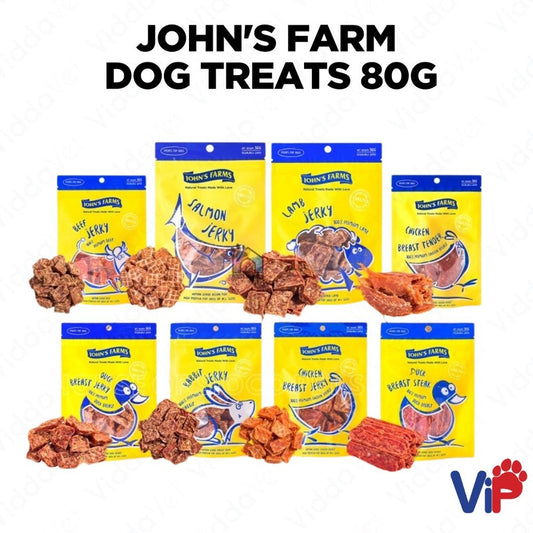 John's Farms Dog Treats Random Flavor 80g