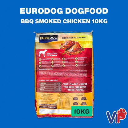 Euro Dog BBQ Smoked Chicken Dog Food 10kg