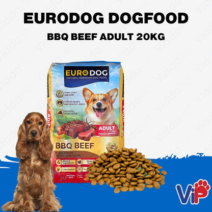 Euro Dog BBQ Beef Adult Dog Food 20kg