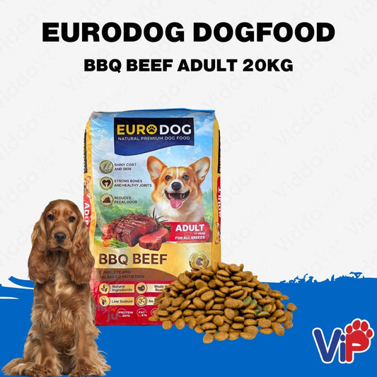 Euro Dog BBQ Beef Adult Dog Food 20kg