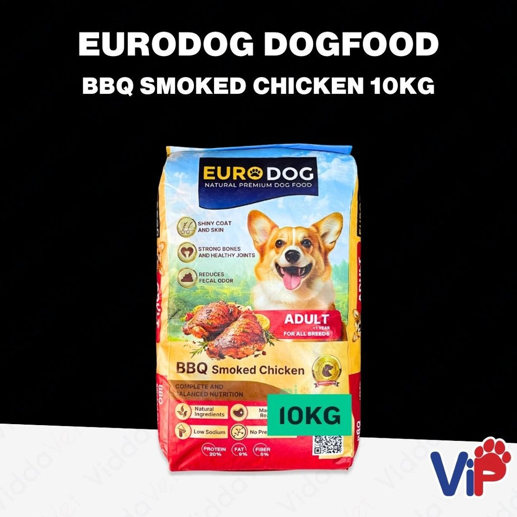Euro Dog BBQ Smoked Chicken Dog Food 10kg