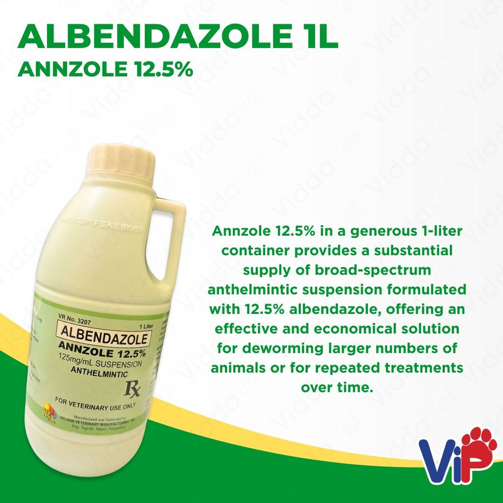 Annzole 12.5% Albendazole 1L