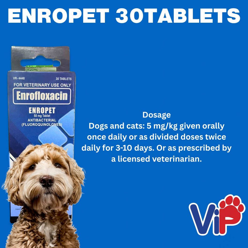 Enropet Enrofloxacin 30 tablets