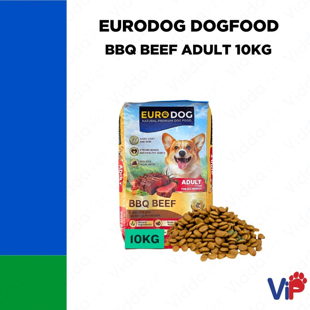 Euro Dog BBQ Beef Adult Dog Food 10kg