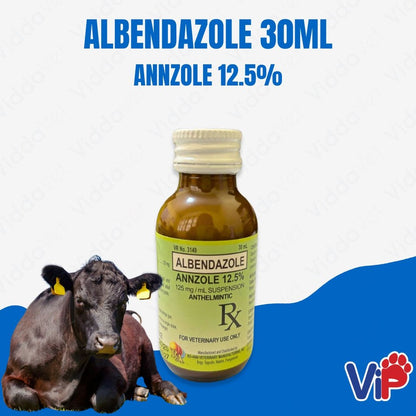 Annzole Albendazole 12.5% Dewormer 30ml