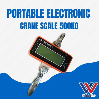 Portable Electronic Crane Scale 500kg