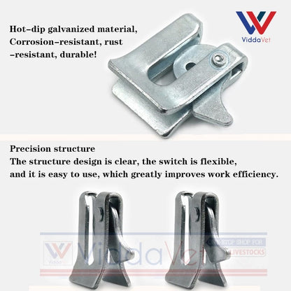 Cage Door Latch Lock