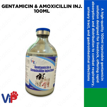 Gentamycin & Amox Inj 100mL