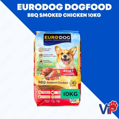 Euro Dog BBQ Smoked Chicken Dog Food 10kg