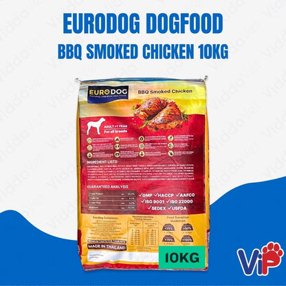 Euro Dog BBQ Smoked Chicken Dog Food 10kg