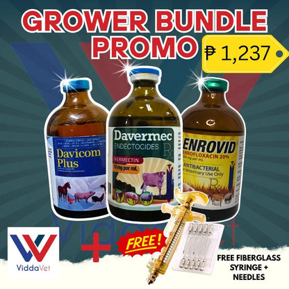 Grower Bundle Pack Davicom Plus + Davermec + Enrovid