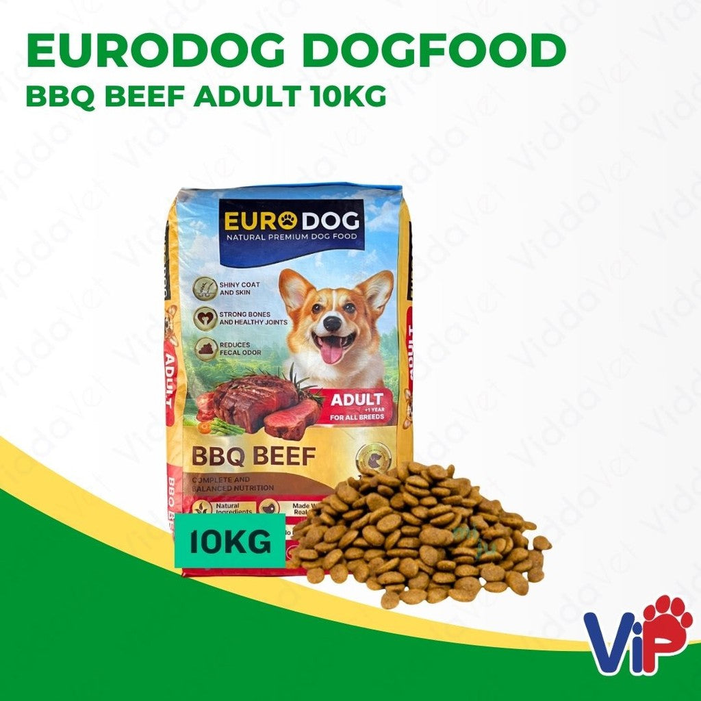Euro Dog BBQ Beef Adult Dog Food 10kg