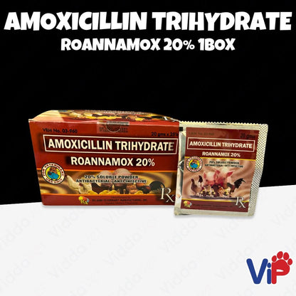 Roannamox 20% Amox Trihydrate (1 Box)