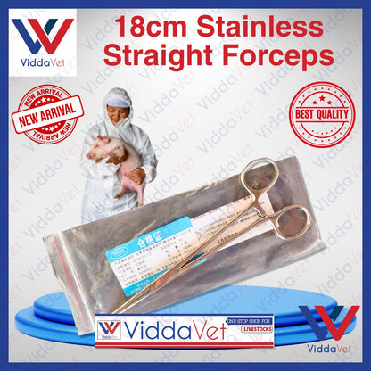 Forceps Straight Big 18cm