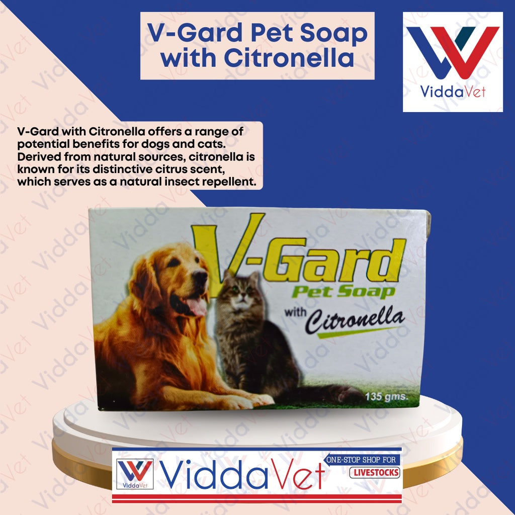 V-GARD Pet Soap with Citronella