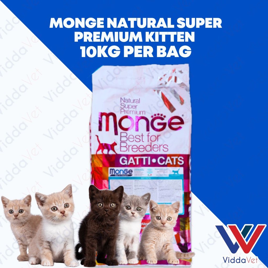 Monge Super Premium Kitten Cat Food 10kg